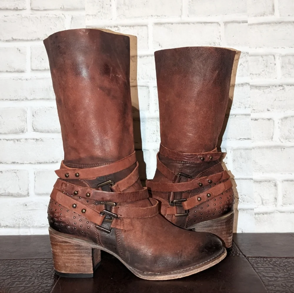 Freebird COY Rust Boots Size 9 - Picture 9 of 12